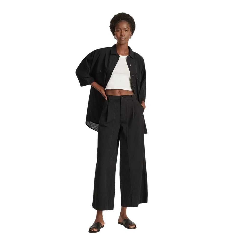 Everlane Black Blouse